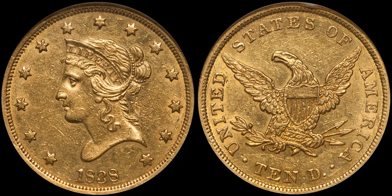 No Motto $10.00 Liberty Head Eagles | Douglas Winter Numismatics
